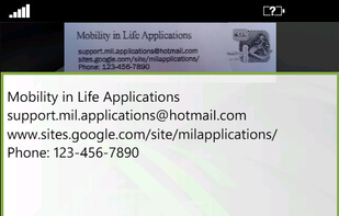 Google OCR from a photo