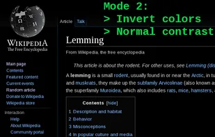 Dark mode / night reader screenshot 1