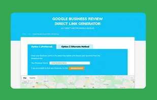 Google Business Review Link Generator screenshot 1
