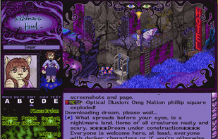 An example of a custom skin as well as a custom in-dream patch.