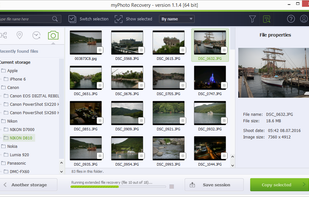 myPhoto Recovery screenshot 1