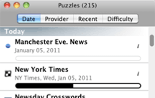 Crosswords screenshot 1