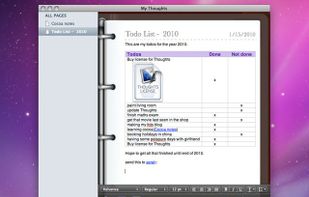 Thoughts Notes screenshot 1