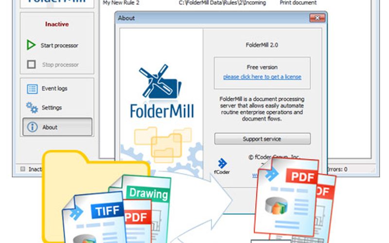 Splitting Multipage PDF by Page Ranges - FolderMill