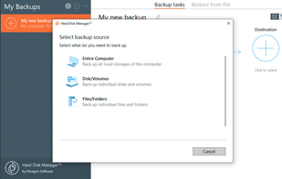 Paragon Hard Disk Manager screenshot 1