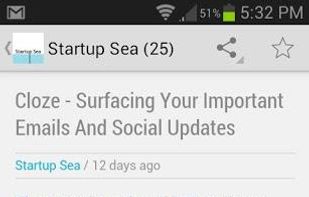 Startup Sea Android Article View