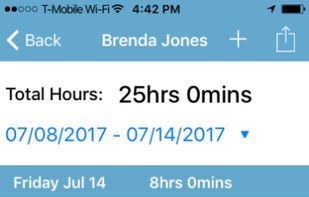 ezClocker screenshot 2