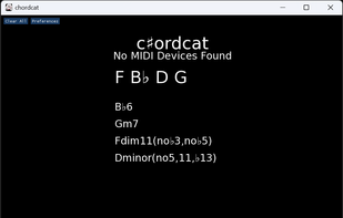 Chordcat screenshot 3