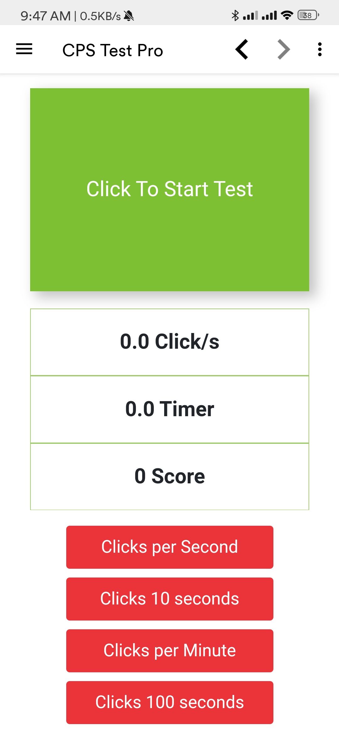 Clicks Per Second (CPS) Counter [OPENSOURCE]
