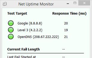 Net Uptime Monitor screenshot 1
