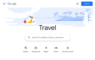 Google Travel screenshot 1