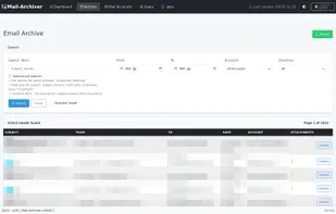 Mail-Archiver screenshot 1