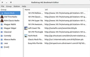 Radiotray-NG screenshot 1
