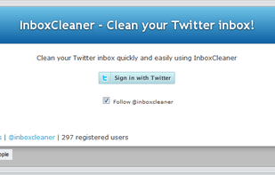 InboxCleaner Homepage