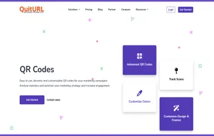 QuitURL is the Best QR Code Generator Tool, offering dynamic, customizable, and easy-to-use QR codes designed to boost your marketing campaigns. With advanced features like scan tracking, color customization, and unique design frames, QuitURL helps businesses and creators create engaging QR codes that not only look professional but also provide actionable insights. By analyzing scan statistics...