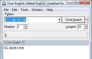 TEA Crossword Helper screenshot 1