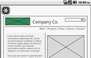 Mockups for Android screenshot 1