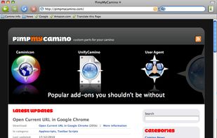 Camino screenshot 1