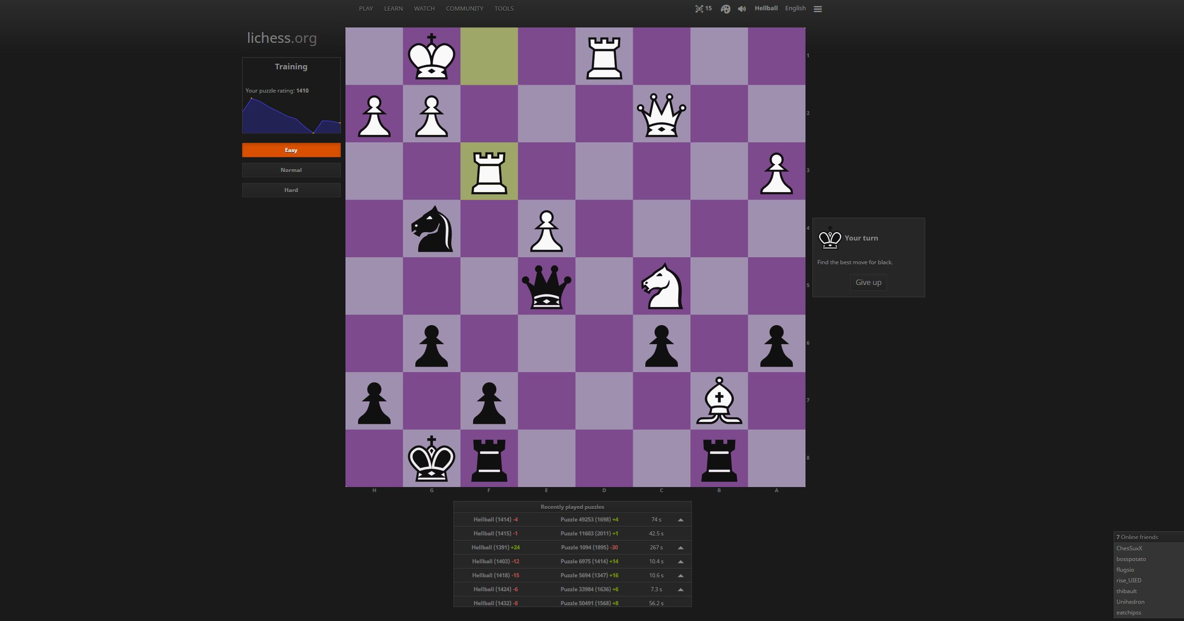rouch/lichess: The forever free, adless and open source chess server. -  : Free code hosting