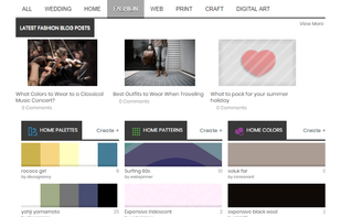 COLOURlovers screenshot 2