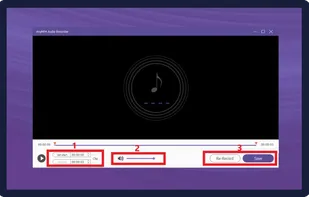AnyMP4 Audio Recorder screenshot 1