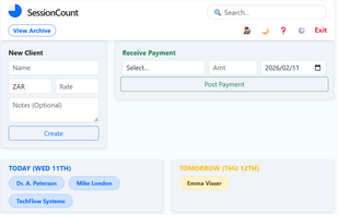 SessionCount screenshot 1