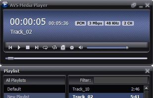 AVS Media Player screenshot 1