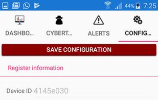 MyCyberthreats screenshot 2
