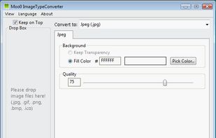 Moo0 Image Converter screenshot 1