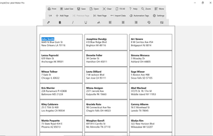 SimpleOne Label Maker Pro screenshot 1