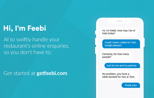Feebi | Restaurant Chatbot screenshot 1