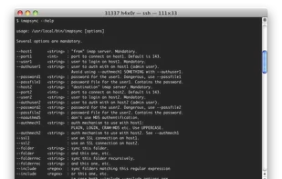 imapsync on Unix