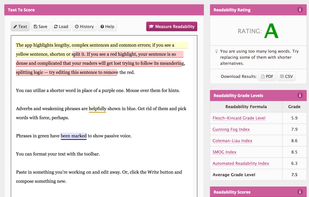 Readable.io screenshot 2