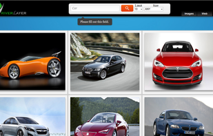 DriverLayer Image Search Engine screenshot 1