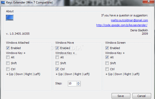 Keys Extender screenshot 1