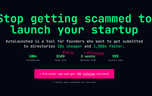 AutoLaunched screenshot 1