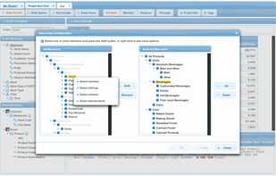 Member Selection Dialog