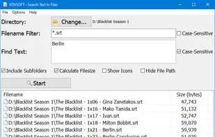 Search Text In Files screenshot 2