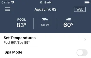 iAquaLink screenshot 1