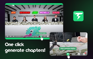 One click generate chapters