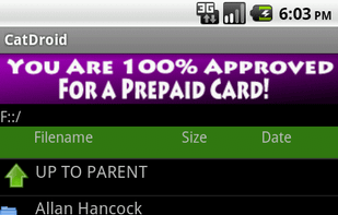 CatDroid screenshot 2