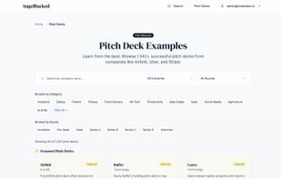 AngelBacked screenshot 2