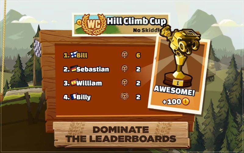 Hill Climb Racing 2 Achievements - Google Play 