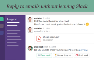 MailClark for Slack screenshot 1