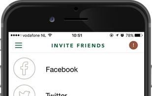 Referral marketing through popular messaging apps