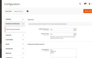Magento 2 Auto Currency Switcher Extension screenshot 3