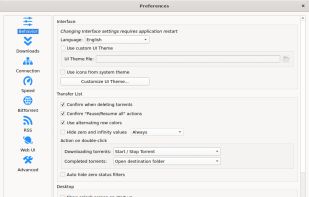 qBittorrent screenshot 2