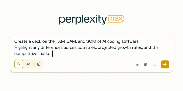 Perplexity adds slide, sheet, and doc editing for all search modes image
