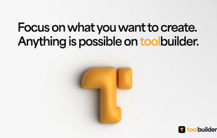Toolbuilder screenshot 1