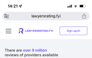 Select the lawyers in US by state, practice area or city